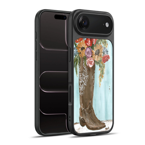 Haley Bush Floral Painting Boot Gel Armour Case For Apple iPhone 17 Air