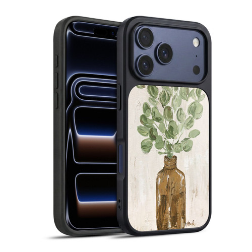 Haley Bush Floral Painting Brown Bottle Eucalyptus Gel Armour Case For Apple iPhone 17 Pro