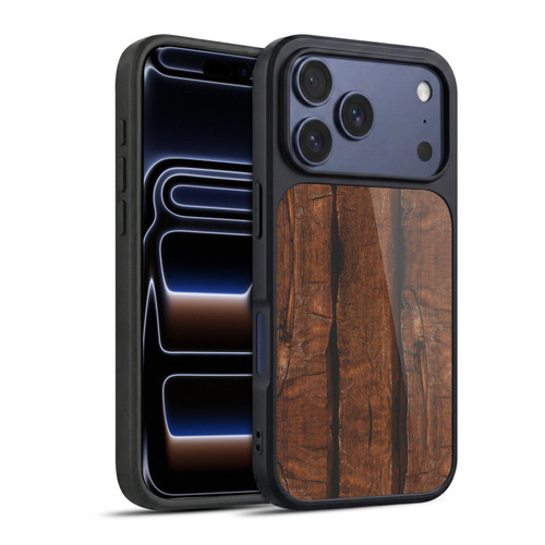 PLdesign Wood And Rust Prints Rustic Brown Old Wood Gel Armour Case For Apple iPhone 17 Pro