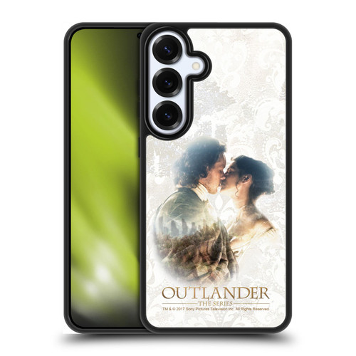 Outlander Portraits Claire & Jamie Kiss Gel Armour Case For Samsung Galaxy S25+