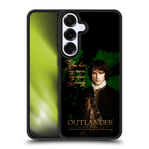 Outlander Portraits Jamie Gel Armour Case For Samsung Galaxy S25+