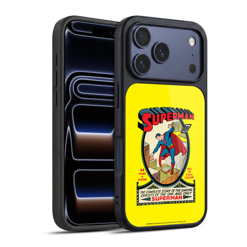 Superman DC Comics Famous Comic Book Covers Number 1 Gel Armour Case For Apple iPhone 17 Pro