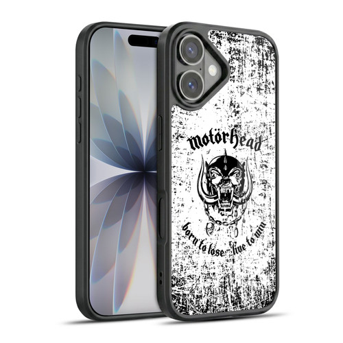 Motorhead Logo Born To Lose Live To Win Gel Armour Case For Apple iPhone 17