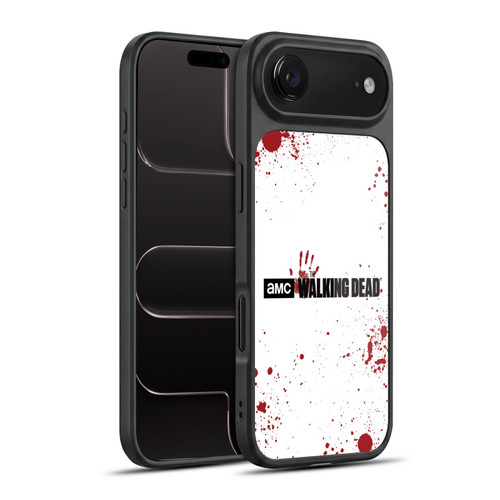AMC The Walking Dead Logo Blood White Gel Armour Case For Apple iPhone 17 Air