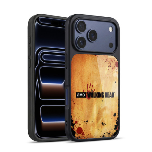 AMC The Walking Dead Logo Horizontal Gel Armour Case For Apple iPhone 17 Pro