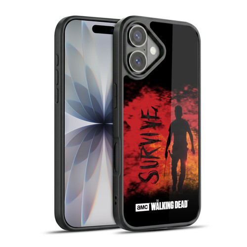 AMC The Walking Dead Typography Survive Rick Machete Gel Armour Case For Apple iPhone 17