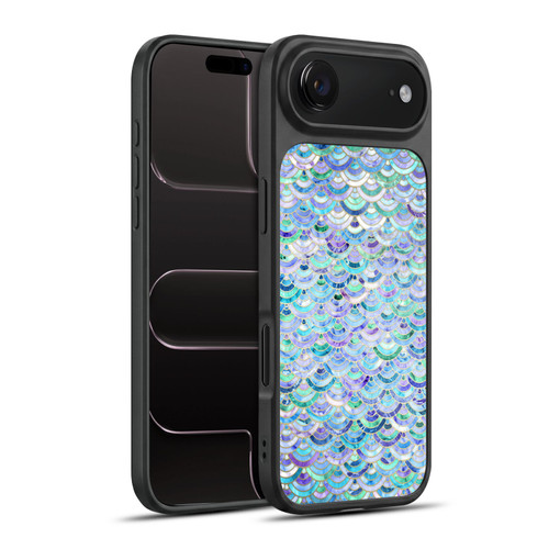 Micklyn Le Feuvre Marble Patterns Mosaic In Sapphire And Emerald Gel Armour Case For Apple iPhone 17 Air