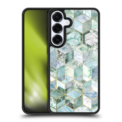 Micklyn Le Feuvre Marble Patterns Jade Honeycomb Gel Armour Case For Samsung Galaxy S25+