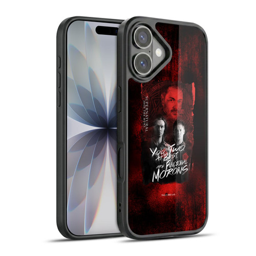Supernatural Graphic Castiel Gel Armour Case For Apple iPhone 17