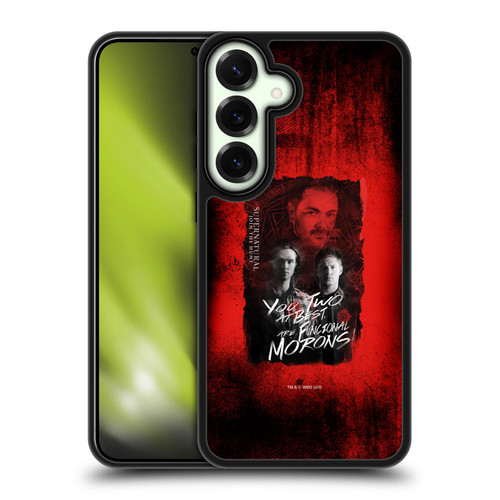Supernatural Graphic Castiel Gel Armour Case For Samsung Galaxy S25