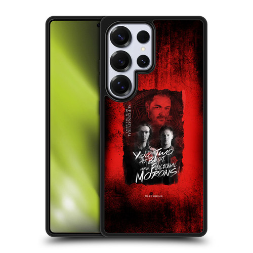 Supernatural Graphic Castiel Gel Armour Case For Samsung Galaxy S25 Ultra