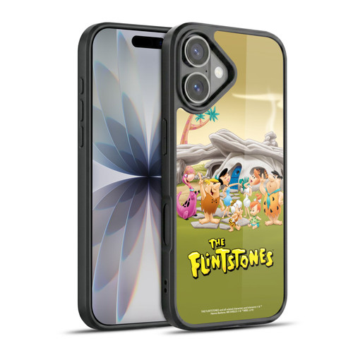 The Flintstones Characters Stone House Gel Armour Case For Apple iPhone 17