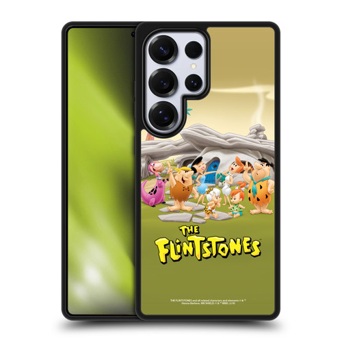 The Flintstones Characters Stone House Gel Armour Case For Samsung Galaxy S25 Ultra