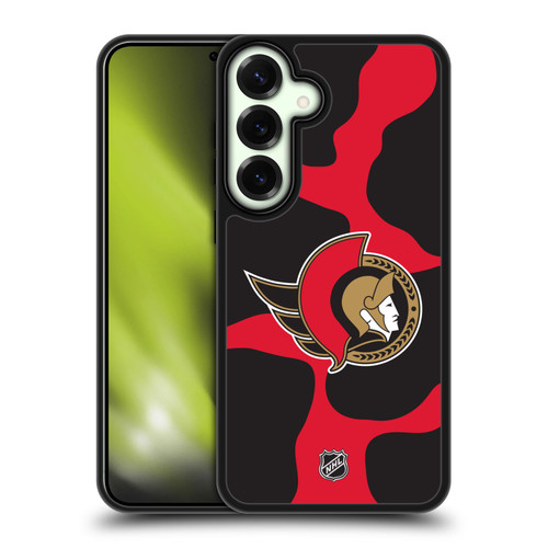 NHL Ottawa Senators Cow Pattern Gel Armour Case For Samsung Galaxy S25
