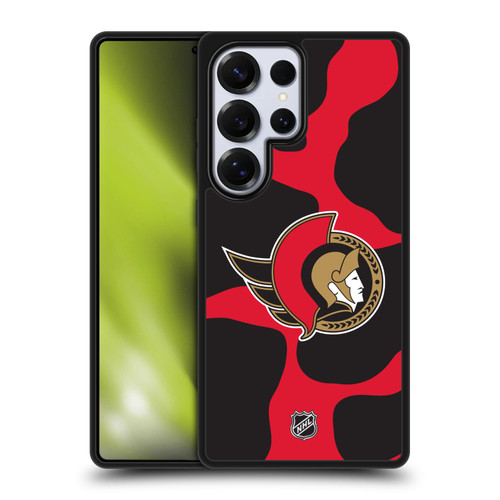 NHL Ottawa Senators Cow Pattern Gel Armour Case For Samsung Galaxy S25 Ultra