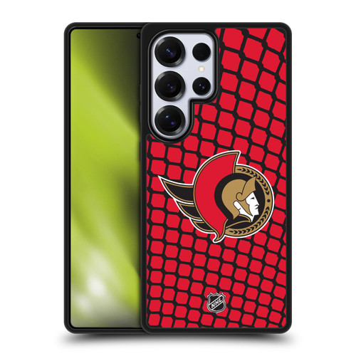 NHL Ottawa Senators Net Pattern Gel Armour Case For Samsung Galaxy S25 Ultra