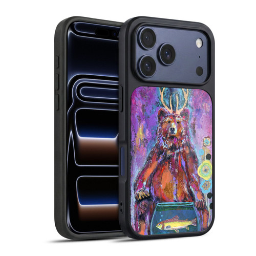 Wyanne Animals Bear with Antlers Gel Armour Case For Apple iPhone 17 Pro