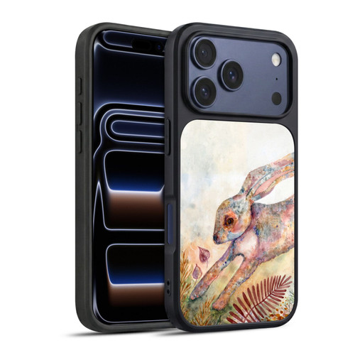 Wyanne Animals Bunny Escape Painting Gel Armour Case For Apple iPhone 17 Pro