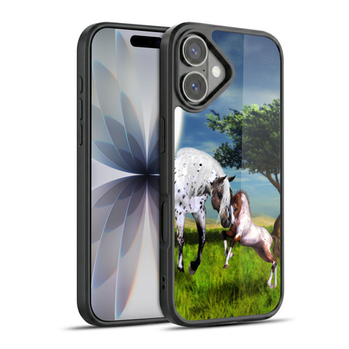 Simone Gatterwe Horses Love Forever Gel Armour Case For Apple iPhone 17