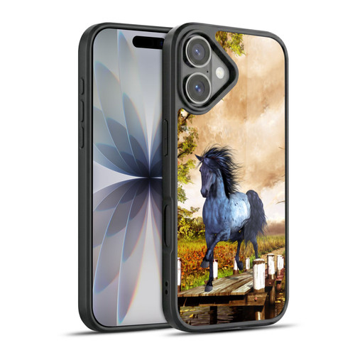 Simone Gatterwe Horses On The Lake Gel Armour Case For Apple iPhone 17