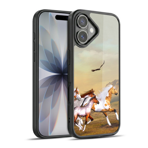 Simone Gatterwe Horses Wild Herd Gel Armour Case For Apple iPhone 17