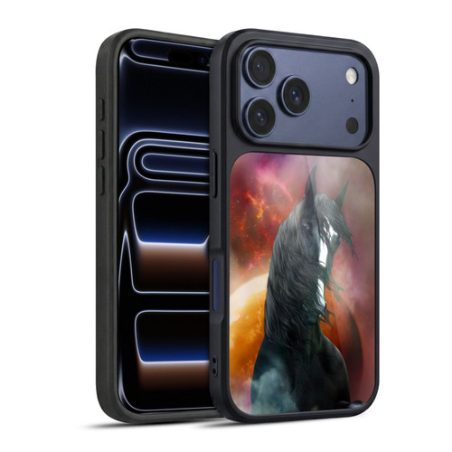 Simone Gatterwe Horses Fantasy Shire Gel Armour Case For Apple iPhone 17 Pro