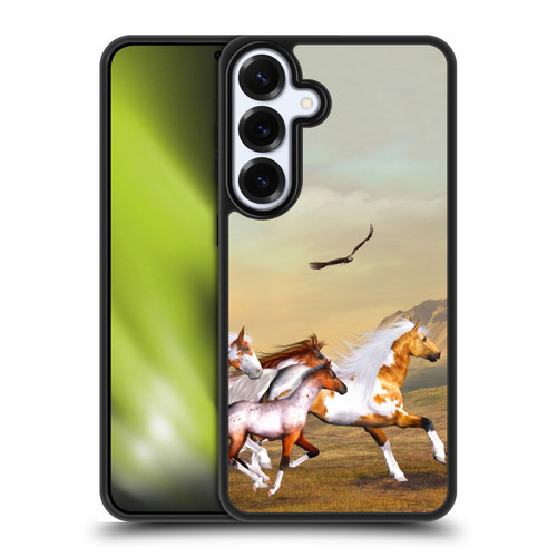 Simone Gatterwe Horses Wild Herd Gel Armour Case For Samsung Galaxy S25+