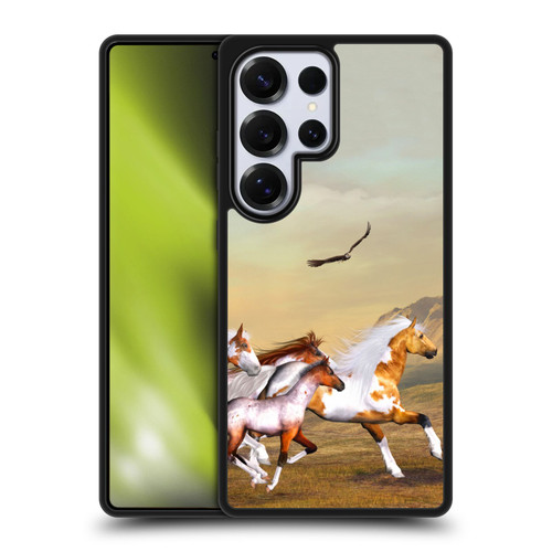 Simone Gatterwe Horses Wild Herd Gel Armour Case For Samsung Galaxy S25 Ultra
