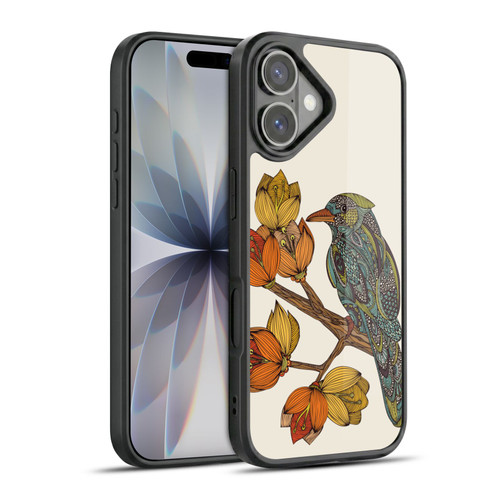 Valentina Birds Autumn Flower Doodle Gel Armour Case For Apple iPhone 17