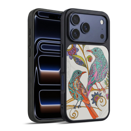 Valentina Birds Spring Flower Doodle Gel Armour Case For Apple iPhone 17 Pro