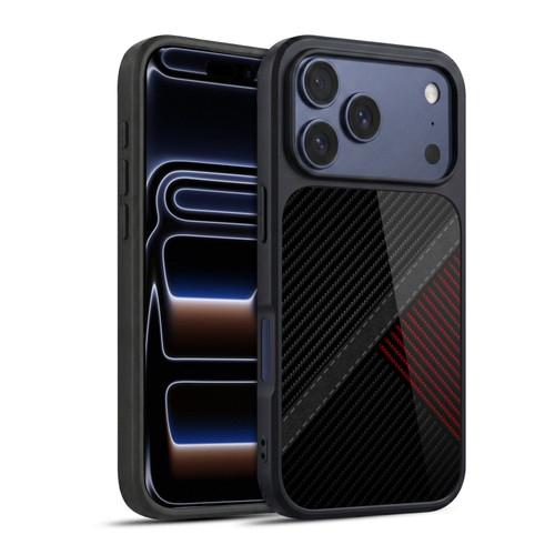 Alyn Spiller Carbon Fiber Stitch Gel Armour Case For Apple iPhone 17 Pro