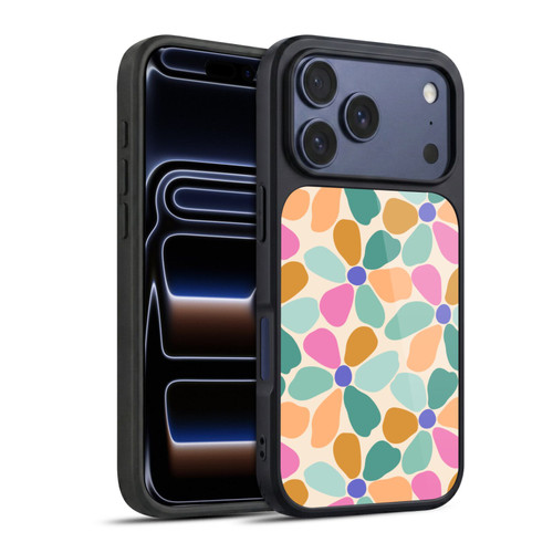Gabriela Thomeu Retro Colorful Flowers Gel Armour Case For Apple iPhone 17 Pro