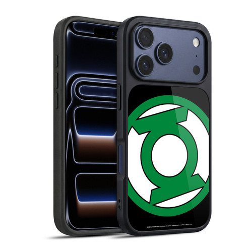 Green Lantern DC Comics Logos Oversized Gel Armour Case For Apple iPhone 17 Pro