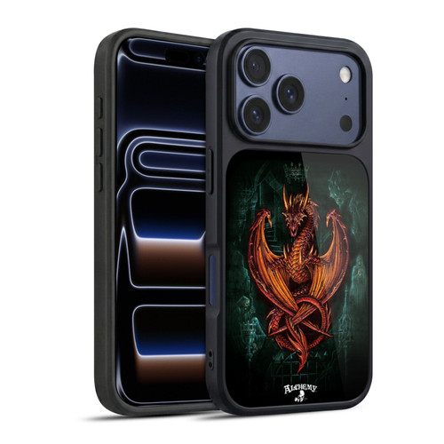 Alchemy Gothic Dragon Wyverex Auctor Gel Armour Case For Apple iPhone 17 Pro