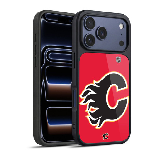 NHL Calgary Flames Oversized Gel Armour Case For Apple iPhone 17 Pro