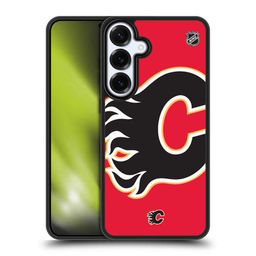 NHL Calgary Flames Oversized Gel Armour Case For Samsung Galaxy S25+