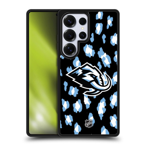 NHL Utah Mammoth Leopard Pattern Gel Armour Case For Samsung Galaxy S25 Ultra