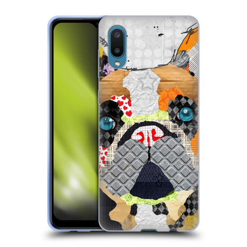 Michel Keck Dogs 3 French Bulldog Soft Gel Case for Samsung Galaxy A02/M02 (2021)