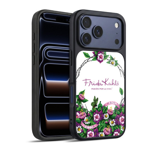 Frida Kahlo Purple Florals Bunch Gel Armour Case For Apple iPhone 17 Pro