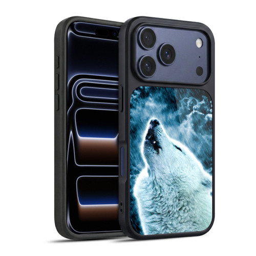 Simone Gatterwe Animals 2 Howling Wolf Gel Armour Case For Apple iPhone 17 Pro