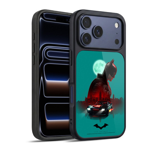 The Batman Neo-Noir Graphics Gotham Batmobile Gel Armour Case For Apple iPhone 17 Pro