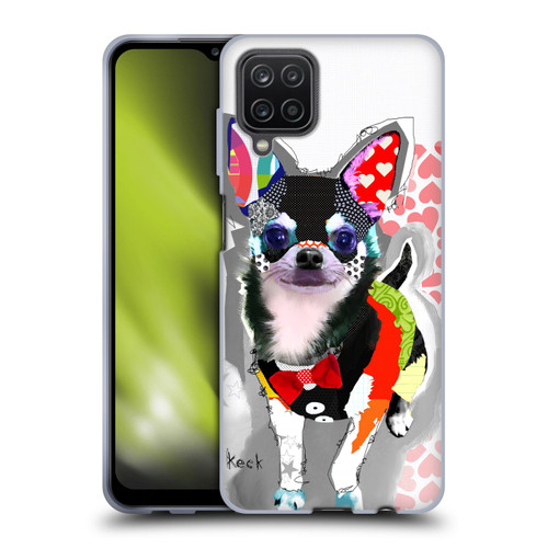 Michel Keck Dogs 3 Chihuahua Soft Gel Case for Samsung Galaxy A12 (2020)