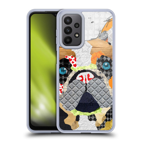 Michel Keck Dogs 3 French Bulldog Soft Gel Case for Samsung Galaxy A23 / 5G (2022)