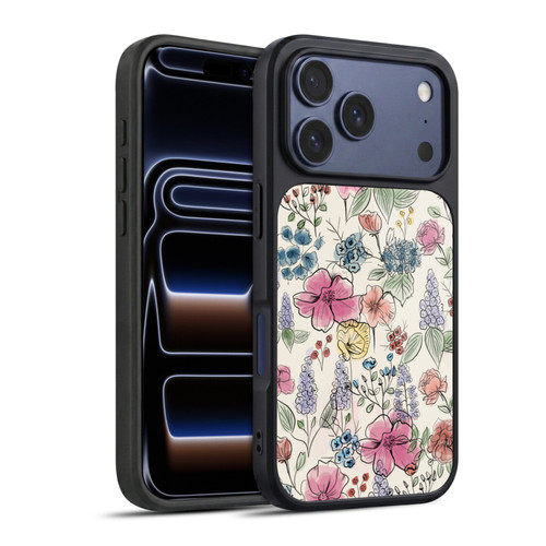 Anis Illustration Floral Pattern Wild Garden Gel Armour Case For Apple iPhone 17 Pro
