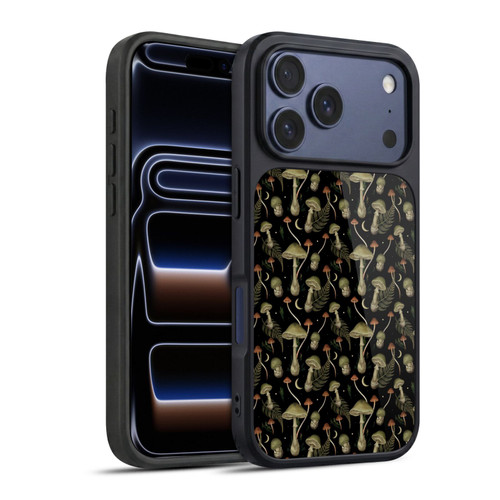 Episodic Drawing Pattern Death Cap Gel Armour Case For Apple iPhone 17 Pro