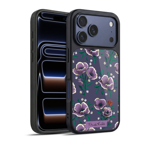 Frida Kahlo Flowers Purple Gel Armour Case For Apple iPhone 17 Pro