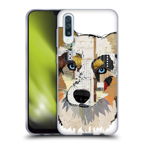 Michel Keck Dogs 3 Australian Shepherd Soft Gel Case for Samsung Galaxy A50/A30s (2019)