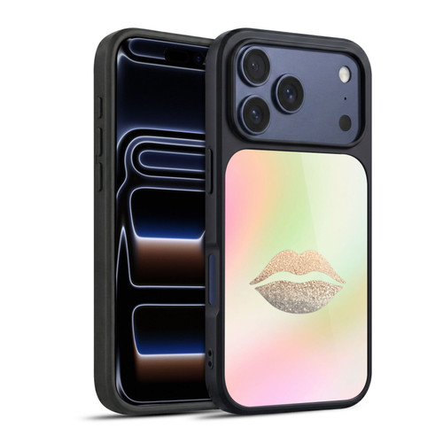 Monika Strigel Dreamland Gold Lips Gel Armour Case For Apple iPhone 17 Pro