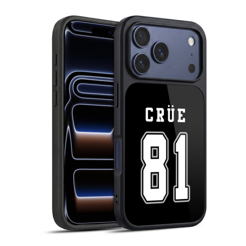 Motley Crue Logos Jersey Gel Armour Case For Apple iPhone 17 Pro