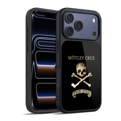 Motley Crue Logos The End Gel Armour Case For Apple iPhone 17 Pro